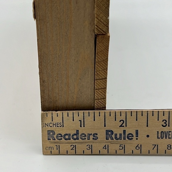 Sweet Bird & Co DISTRESSED WOODEN HOME DECOR SIGN 12x12 - Picture 4 of 9